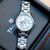 NOS TAG HEUER Carrera Automatic Watch WV211A-2 Calibre 5 Date Indicator Wristwatch ALL Original, Double Box & Papers!