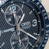 ORIS Williams F1 Team Chronograph 2004 Watch Automatic Display Back Wristwatch - Limited Edition