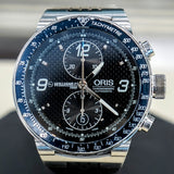 ORIS Williams F1 Team Chronograph 2004 Watch Automatic Display Back Wristwatch - Limited Edition