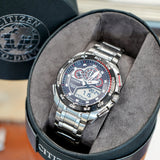 CITIZEN Promaster SST Watch Eco-Drive Chronograph Wristwatch Ref. JW0111-55E ALL Original, Box & Papers!