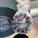 CITIZEN Promaster SST Watch Eco-Drive Chronograph Wristwatch Ref. JW0111-55E ALL Original, Box & Papers!