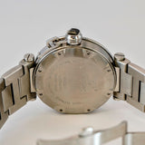 Cartier Pasha Seatimer Automatic Watch Ref. 2790 Date 40mm Black Dial ALL S.S.
