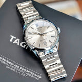 TAG HEUER CARRERA DATE Automatic Watch 39mm Calibre 5 Swiss Wristwatch WBN2111 - ALL Original, Box & Papers!