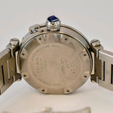 Cartier Pasha Seatimer Automatic Watch Ref. 2790 Date 40mm White Dial ALL S.S.