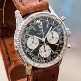 1965 BREITLING Navitimer 806 Chronograph Transitional Watch 17 Jewels Venus 178 Wristwatch