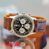 1965 BREITLING Navitimer 806 Chronograph Transitional Watch 17 Jewels Venus 178 Wristwatch