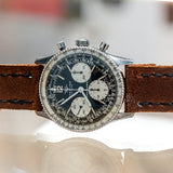 1965 BREITLING Navitimer 806 Chronograph Transitional Watch 17 Jewels Venus 178 Wristwatch