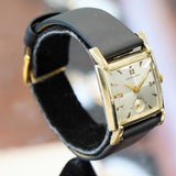 1955 HAMILTON Trent Watch 22 Jewels Cal. 770 10K G.F. Tank Case & Fancy Lugs U.S.A. Wristwatch