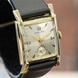 1955 HAMILTON Trent Watch 22 Jewels Cal. 770 10K G.F. Tank Case & Fancy Lugs U.S.A. Wristwatch