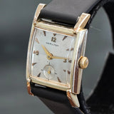 1955 HAMILTON Trent Watch 22 Jewels Cal. 770 10K G.F. Tank Case & Fancy Lugs U.S.A. Wristwatch