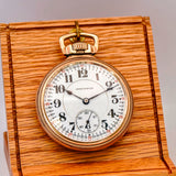 1926 Hamilton Railroad 992 Pocket Watch 16s 21 Jewels Adj. 10K Gold Filled