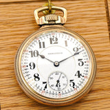 1926 Hamilton Railroad 992 Pocket Watch 16s 21 Jewels Adj. 10K Gold Filled