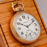 1926 Hamilton Railroad 992 Pocket Watch 16s 21 Jewels Adj. 10K Gold Filled