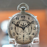 1925 ILLINOIS A. Lincoln Dress Pocket Watch 12s Openface 19 Jewels Grade 527 ADJ