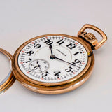 1926 Hamilton Railroad 992 Pocket Watch 16s 21 Jewels Adj. 10K Gold Filled