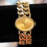 Vintage Ladies WESTCLOX Watch 17 Jewels - 3 Link Chain Bracelet Manual Wristwatch