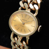 Vintage Ladies WESTCLOX Watch 17 Jewels - 3 Link Chain Bracelet Manual Wristwatch