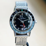 Vintage ZODIAC Aerospace GMT Diver Watch Ref. 752-934 Automatic Wristwatch - ALL S.S.