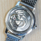 Vintage ZODIAC Aerospace GMT Diver Watch Ref. 752-934 Automatic Wristwatch - ALL S.S.