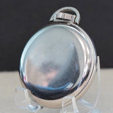 Vintage WESTCLOX Pocket Ben Pocket Watch - Silver-Tone Round Case U.S.A.