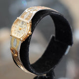 Vintage Ladies ELGIN Diamond Quartz Watch Two-Tone - Ref. EK247-007 Wristwatch