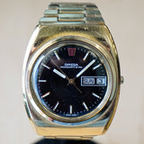1972 OMEGA Megaquartz 32 KHz Watch 196.0030 Cal. 1310 Day/Date Wristwatch - Original Omega Bracelet