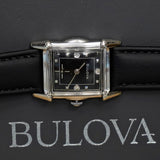 1953 BULOVA Clifton "C" Watch 17 Jewels Cal. 10BM Tank U.S.A. Dress Wristwatch