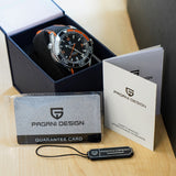 PAGANI DESIGN Automatic Diver Watch Ceramic Bezel ALL S.S. 100M Water Resistant - Brand New!