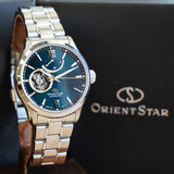 ORIENT STAR Semi Skeleton Automatic Watch RK-AT0003E Dark Green Dial - ALL ORIGINAL!