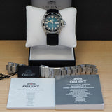 ORIENT Automatic Diver Watch Day/Date ALL ORIGINAL F692-UAV0 - Including Original Bracelet & Double Box