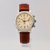 Vintage Wakmann Chronograph Watch 17 Jewels Incabloc 37mm S.S. - Cal. Venus 188