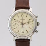 Vintage Wakmann Chronograph Watch 17 Jewels Incabloc 37mm S.S. - Cal. Venus 188