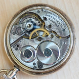 1911 HAMILTON Pocket Watch 16s Openface 17 Jewels Grade 974 Adjusted