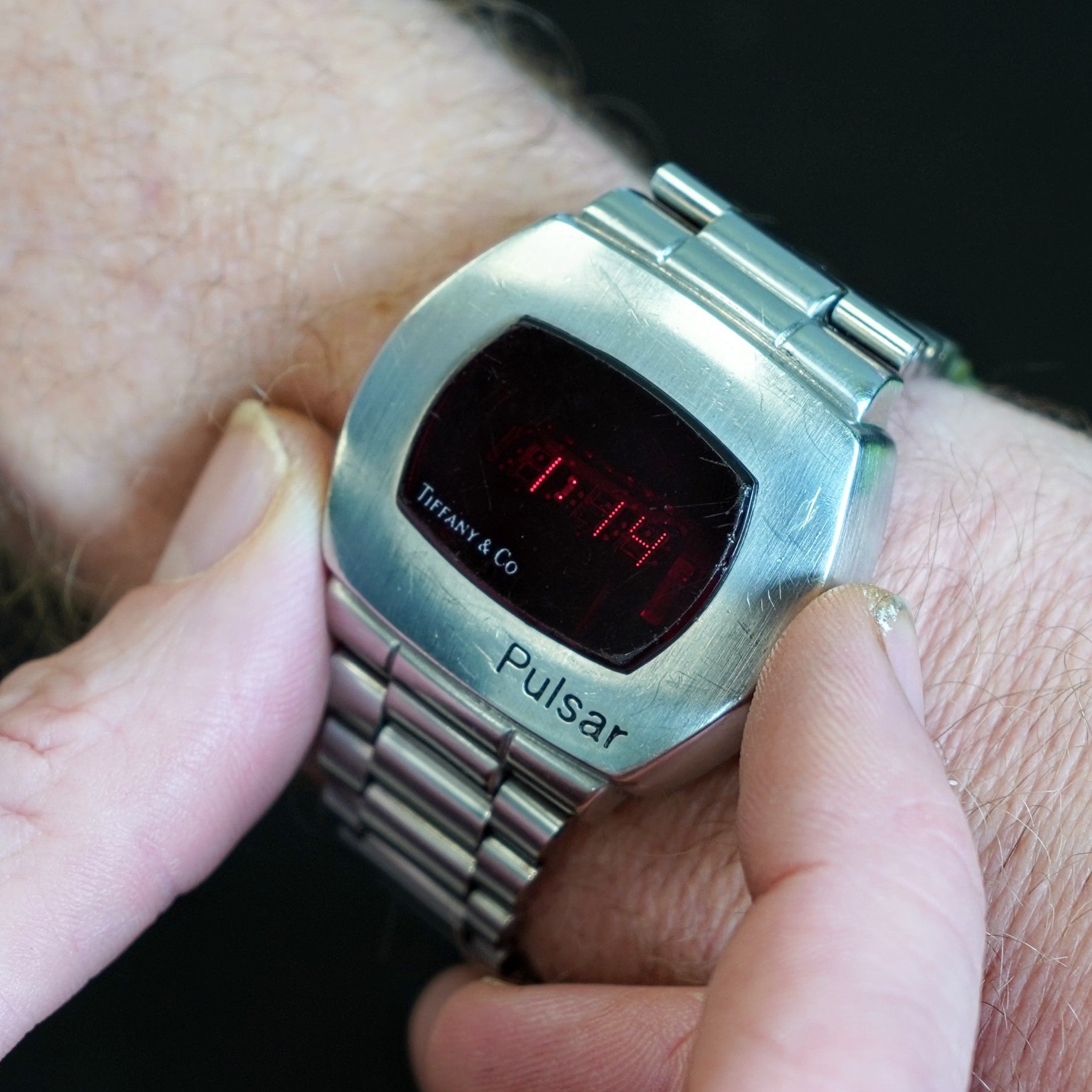 Pulsar Retro Led Watches Uk Sold At Auction: Pulsar (circa 1970's