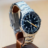 LACO Automatic Diver Watch Himalaya 42 MB 30ATM Wristwatch 862106.MB - Box & Papers!