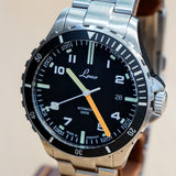 LACO Automatic Diver Watch Himalaya 42 MB 30ATM Wristwatch 862106.MB - Box & Papers!