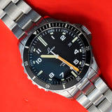 LACO Automatic Diver Watch Himalaya 42 MB 30ATM Wristwatch 862106.MB - Box & Papers!