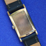 1967 BULOVA Banker "GG" Watch 17 Jewels Cal. 6CT Tank Case Swiss Made Wristwatch