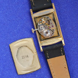 1967 BULOVA Banker "GG" Watch 17 Jewels Cal. 6CT Tank Case Swiss Made Wristwatch