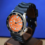 SEIKO Automatic Diver 200M Watch SKX011J Orange Dial Wristwatch - BRAND-NEW - IN BOX!