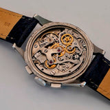 1950s Breitling Chronograph Watch 17 Jewels Date 35mm Swiss Made S.S.
