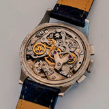 1950s Breitling Chronograph Watch 17 Jewels Date 35mm Swiss Made S.S.