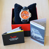 VOSTOK-EUROPE Expedition GMT Watch 2006 Trophy Automatic Limited Edition Watch 32 Jewels - Box & Papers!