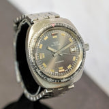 Vintage Glycine Diver 4142 Automatic Watch 37mm – 600ft – Swiss Made – 1970s