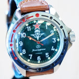 VOSTOK Komandirskie Commander Mechanical Watch 17 Jewels Wristwatch NOS