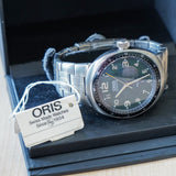 ORIS TT3 Day Date Automatic Watch 7589 Titanium Case ALL Original Box & Papers!