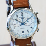 CHRISTOPHER WARD C3 Grand Tourer Chronograph Watch Date Indicator Swiss Wristwatch Original Strap