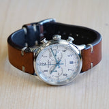 CHRISTOPHER WARD C3 Grand Tourer Chronograph Watch Date Indicator Swiss Wristwatch Original Strap