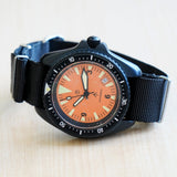 NOS 1980s MWC MIL DIVER Automatic Watch British Military Issue 0555/6645-02 ETA 2824-2 25 Jewels