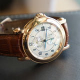 Franck Muller Master Banker 7000MB 18K Gold Triple Time Zone & Date Wristwatch - Master of Complication